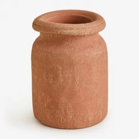 Terracotta Vaas (↑18,5 Cm) Agnon Rood Sienna - Sklum