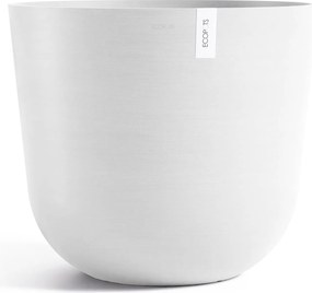 Ecopots bloempot Oslo 65 - Rond - Pure White - Diameter 65 x H56,6 cm