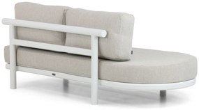 Hoek loungeset 5 personen Aluminium Wit  Lifestyle Garden Furniture Harmonic