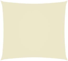 vidaXL Zonnescherm rechthoekig 2x3,5 m oxford stof crèmekleurig
