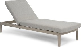 Lifestyle Garden Furniture Mateo Ligbed Met Kussen Loft/sandy Aluminium Taupe
