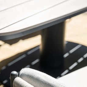 Garden Impressions Leona tuintafel 230x110xH72 cm - donker grijs