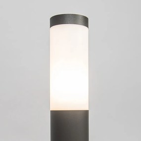 Buitenlamp paal antraciet 45 cm IP44 - Rox met grondpin en kabelmof