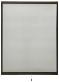 vidaXL Raamhor oprolbaar 120x170 cm bruin