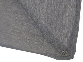 Zweefparasol  3x3.5m S2 Excellent (excl. voet) Grijs-antraciet Camello Luna