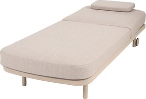 4 Seasons Milano sunbed latte with cushion and headrest