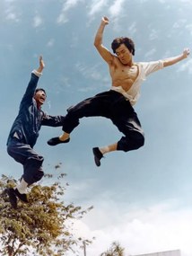 Foto Ying-Chieh Han And Bruce Lee, Big Boss 1971, (30 x 40 cm)