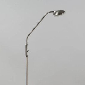 Moderne vloerlamp staal incl. LED - Eva