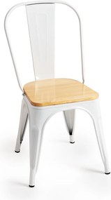 Set 4 Torix Natuurlijk Houten Stoelen