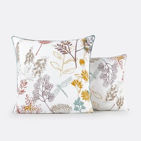 Kussensloop in perkalkatoen, Botanique