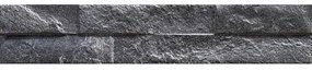 Keradom Rock Wandtegel 8x39cm 10mm porcellanato Black 1596950