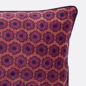 Rechthoekige kussenhoes in fluweel, Velluto