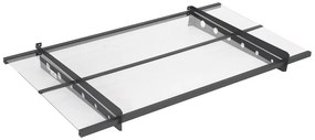 Daszek nad drzwi Dortmund 80 x 150 cm CoverTech antracyt