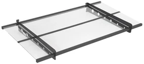 Daszek nad drzwi Dortmund 80 x 150 cm CoverTech antracyt