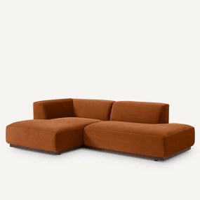 Linkse hoekbank in fluweel, Jacopo