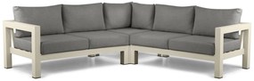 Hoek loungeset 5 personen Aluminium Taupe Lifestyle Garden Furniture Luca