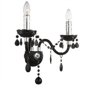 Wandlamp EBT018-2W Black