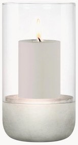 Windlicht Calma van glas, H 23 cm