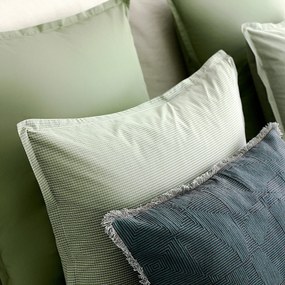 Geborduurde kussenhoes van linnen en katoen, SORINE