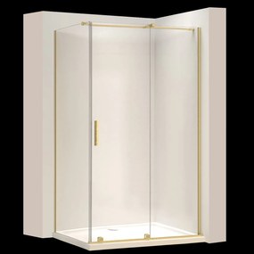 Kabina Prysznicowa REA Montana Gold Brush 120x80