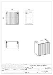 Comad Nova White kleine kast 30x20x30cm wit