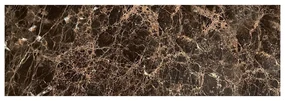 Saniclear Dark Emperador marmer toppaneel 161x46cm