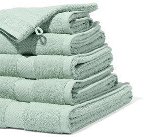 HEMA Handdoeken - Zware Kwaliteit Lichtgroen (lichtgroen)