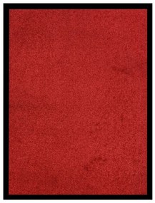vidaXL Deurmat 60x80 cm rood