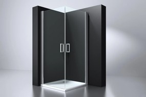 Best Design Arek vierkante douchecabine met 2 deuren 100x100cm anti-kalk