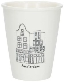 Gevel mok, Amsterdam, porselein, 200 ml