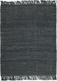 Handgeweven laagpolig juten vloerkleed Nessa