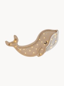 Handgemaakte LED-kinderlamp Whale met timerfunctie en afstandsbediening, dimbaar