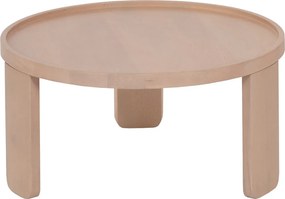 Ronde Salontafel Set Naturel - 70 X 70cm.