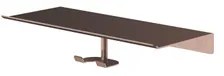 Hotbath enMORE Haak Voor Glaswisser - voor planchet serie - Geborsteld koper PVD SHA06BCP