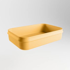 Mondiaz Arvo Solid Surface waskom 55x38cm ocher