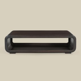 Salontafel Gebogen Hout - 120 X 60cm.