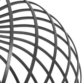 Smart plafondlamp zwart 39 cm incl. Wifi G95 - Johanna