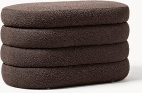 Kleine bouclé bank Alto met opbergruimte