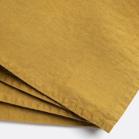 Set van 4 servetten van gewassen linnen Victorine