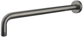 Mueller Ferro inbouw regendouche met hoofddouche 25cm en muurarm 45cm gunmetal - verouderd ijzer