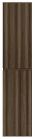 Lambini Designs Eleganza kolomkast 160x35x35cm dark walnut