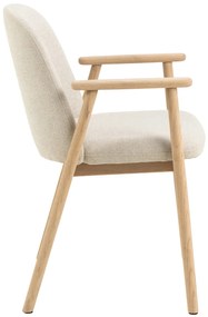 RODERIC Beige (Apia 453)/geolied - HOUTEN STOEL VOOR WOONKAMER, EETKAMER, KEUKEN RETRO