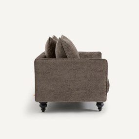 Fauteuil in gerecycled polyester, Lazare