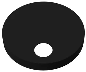 Eastbrook covers voor bevestiging toiletzitting 60mm zwart mat