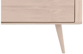 Goossens Tv Dressoir Bjarte, 2 deuren 1 lade 1 open vak 42 cm diep 180 cm breed