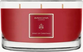 3-lonts geurkaars Spirit Of Christmas (zwarte bes & kaneel)