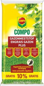 COMPO Gazonmeststof Plus 20 kg voor 400 m²