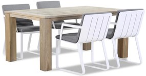 Tuinset  165 cm Aluminium Wit Lifestyle Garden Furniture Estancia/Brighton