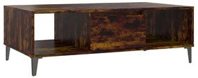 vidaXL Salontafel 103,5x60x35 cm spaanplaat gerookt eikenkleurig