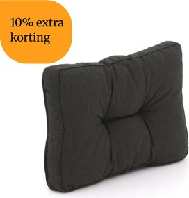 + 10% kassakorting | Loungekussen Tuin | Zwart | Dralon | Madison | 60x40cm | Kees Smit Tuinmeubelen